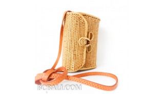 Wallet purses bag ata grass hand woven balinese design